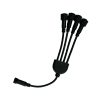A commercial grade waterproof 66v splitter 4 outputs for fairy ligths