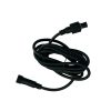 A commercial grade waterproof 66v 3 mt extension for fairy ligths