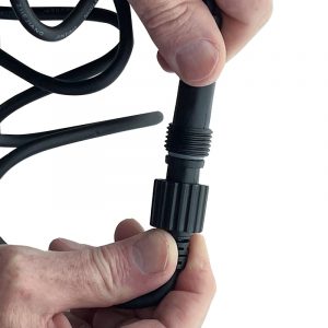 Commercial grade waterproof 66v connectors for fairy lights