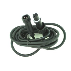 A commercial grade waterproof 66v 3 mt extension for fairy ligths