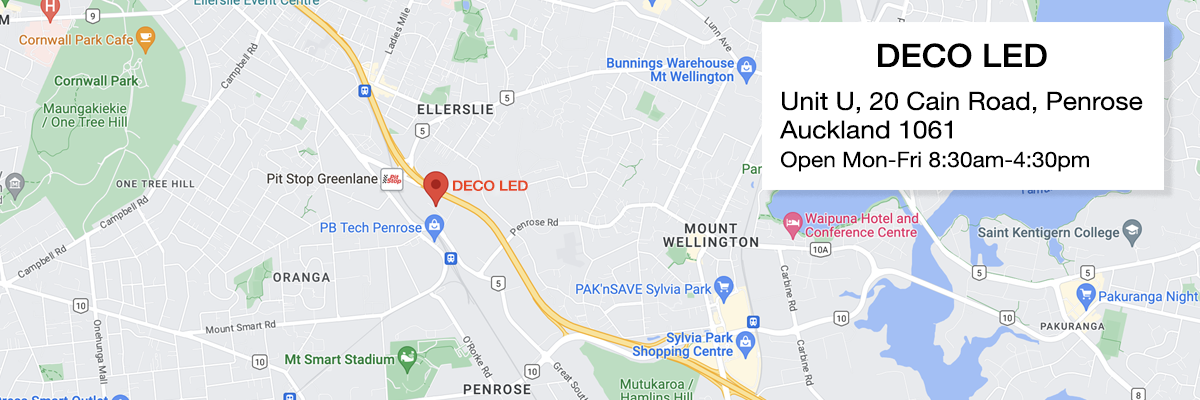 Deco Led location map