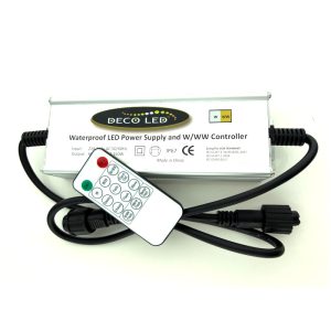 W/WW Deco Led power supply with remote control