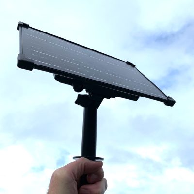 A small solar panel for RGB and fairy lights