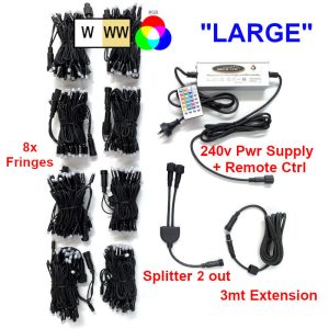 OUTDOOR Fairy Lights - FRINGES Bundle (66v)