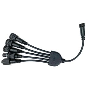 Outdoor Fairy Light Splitter 1 in 5 out